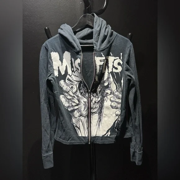 Vintage Misfits Zip-Up Hoodie (2001) - Picture 3 of 7